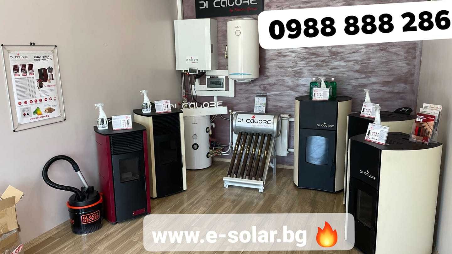 Пелетна камина 25 kW