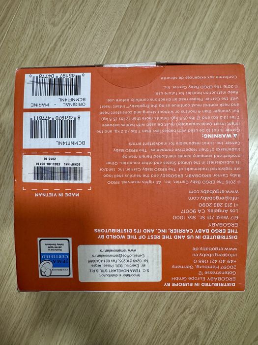 Vand Marsupiu (ham) Ergobaby original 360