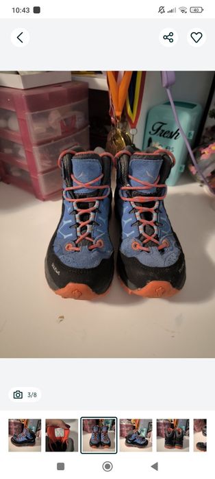 Ghete/bocanci Salewa jr alp trainer mid gtx 29