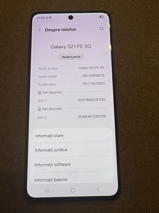 Samsung S21FE 128 Gb ID-XXL2878