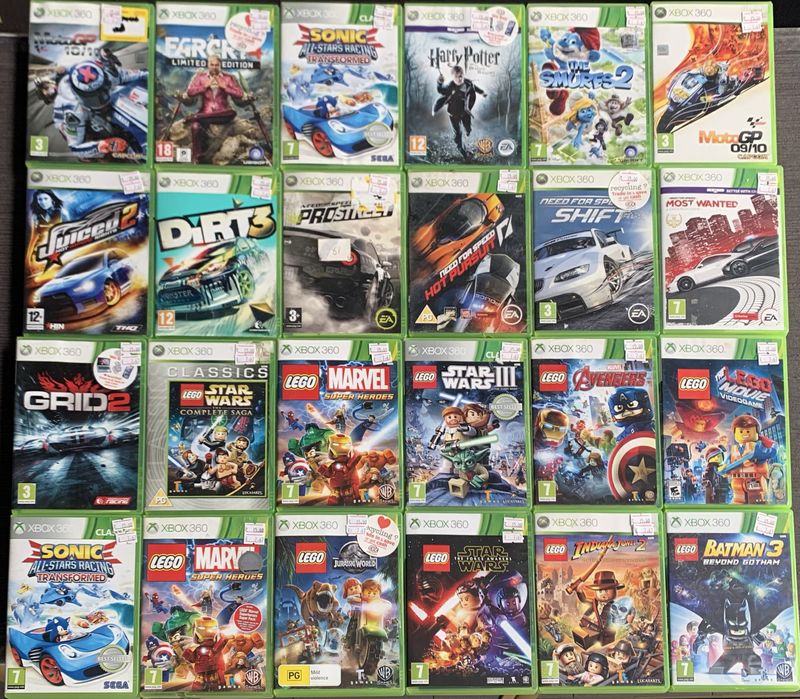 Xbox 360 ,игри  Xbox 360 - Lego, Moto, NFS