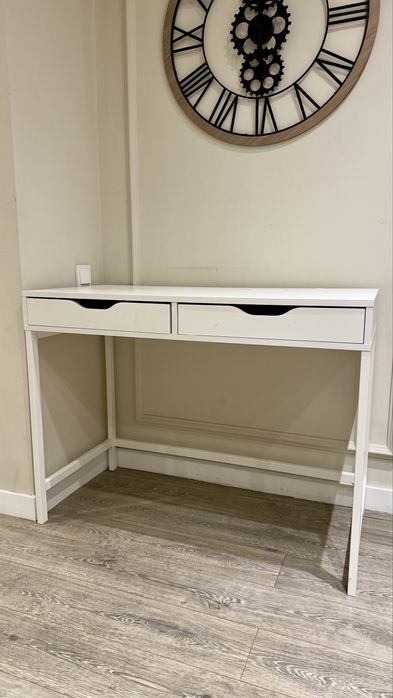 IKEA  ALEX АЛЕКС Письменный стол - белый 100x48 см