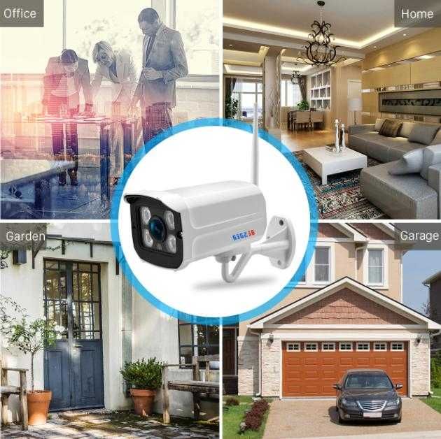 Бебефон Метална Водоустойчива Безжична IP Камера Смартфон Наблюдение