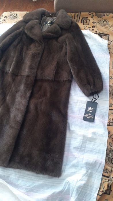 Натуральная норковая  шуба