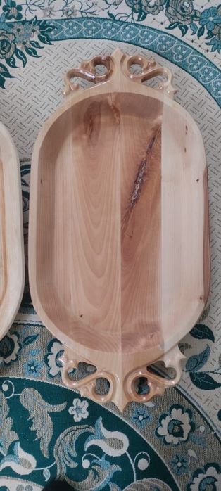 Ағаш табақ қолдан