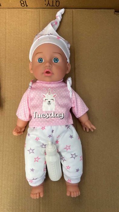 ШОК ЦЕНА- Реалистично говорещо бебе с аксесоар шише