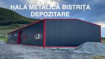 HALA METALICA 12x25x4H cu panouri sandwich
