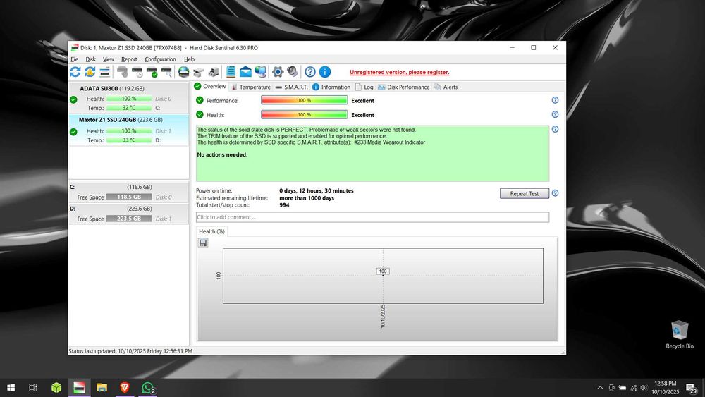 SSD 128gb 240gb ADATA MAXTOR