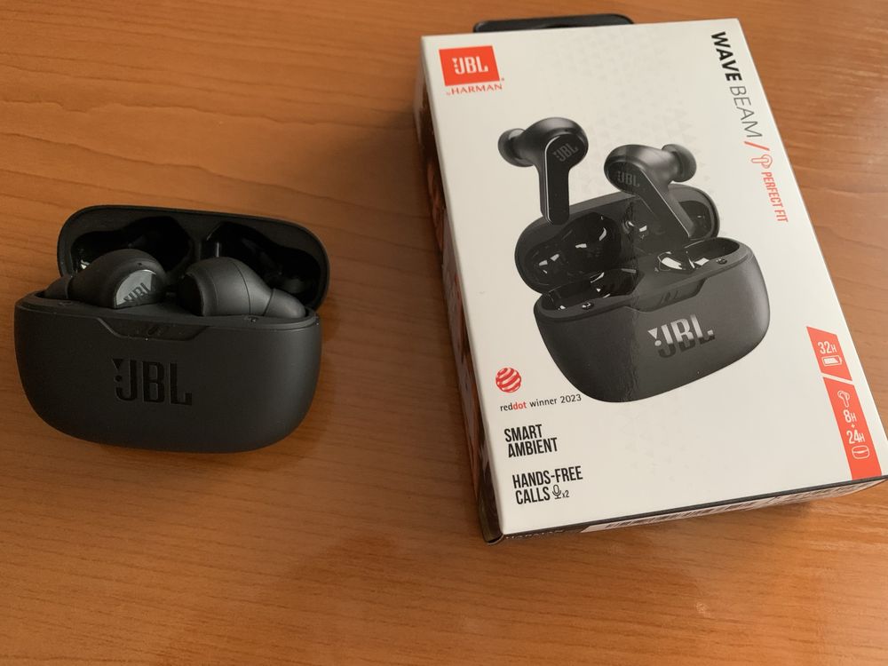 Безжични слушалки JBL Vibe Beam, True wireless