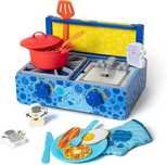 Детска дървена кухня Melissa & Doug Blues Clues You с много аксесори