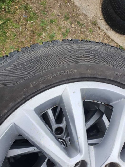 лети джанти с зимни гуми 255 55 18 Фолксваген Туарег