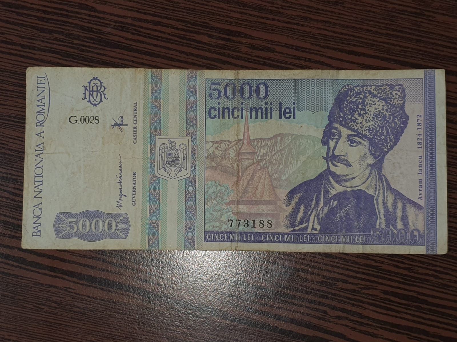 Bancnota 5 000 lei