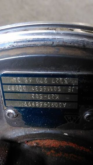 Турбо BorgWarner k27