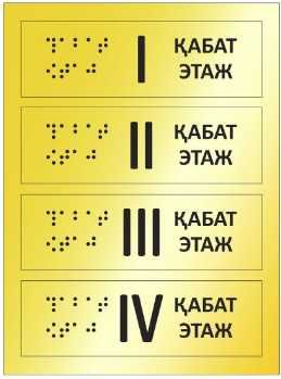 Тактильные таблички шрифт Брайля мнемосхемы указатели напольная плитка