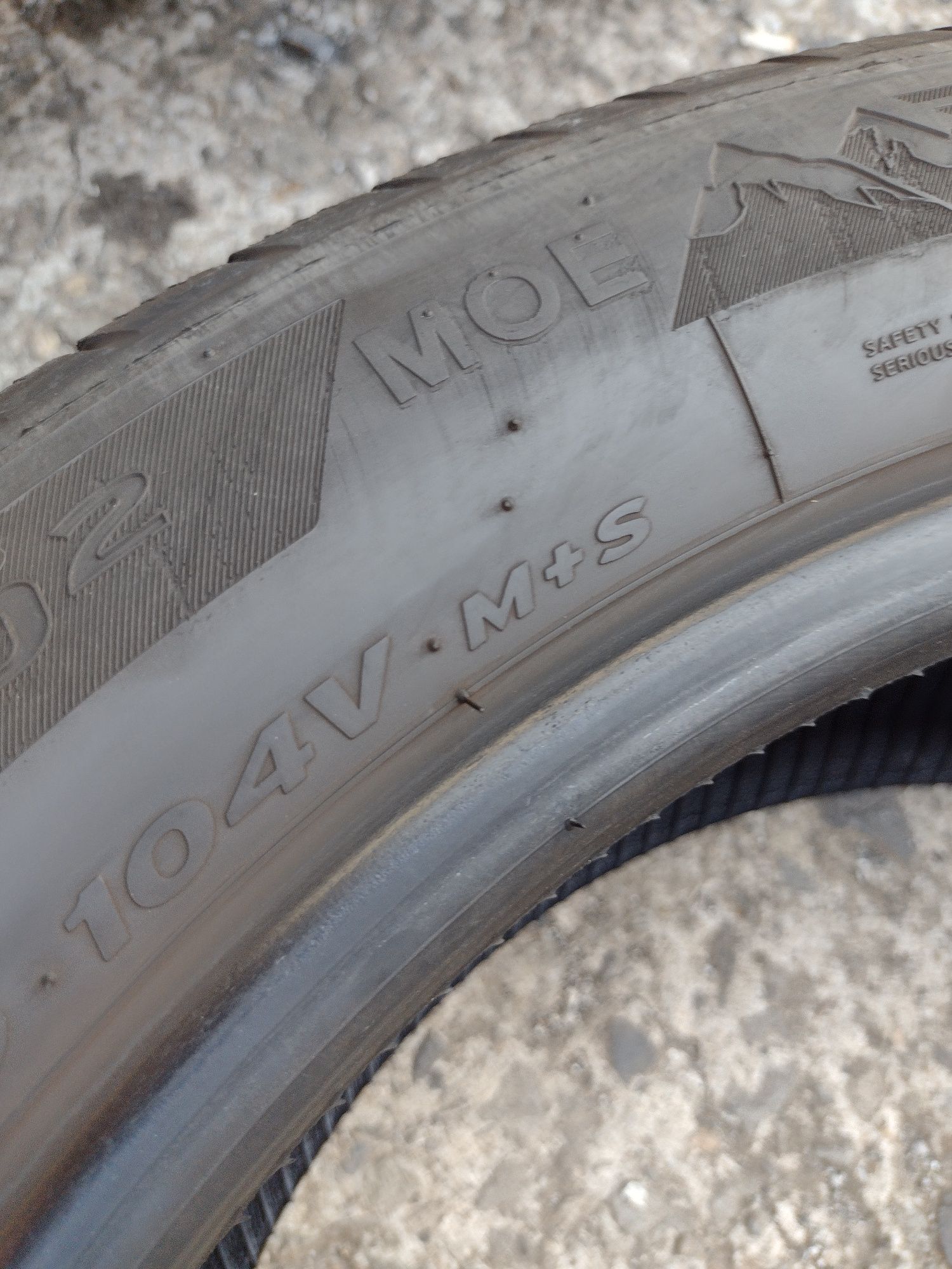 Топ състояние 4бр.255/45/19 Hankook evo3 HRS dot4022
