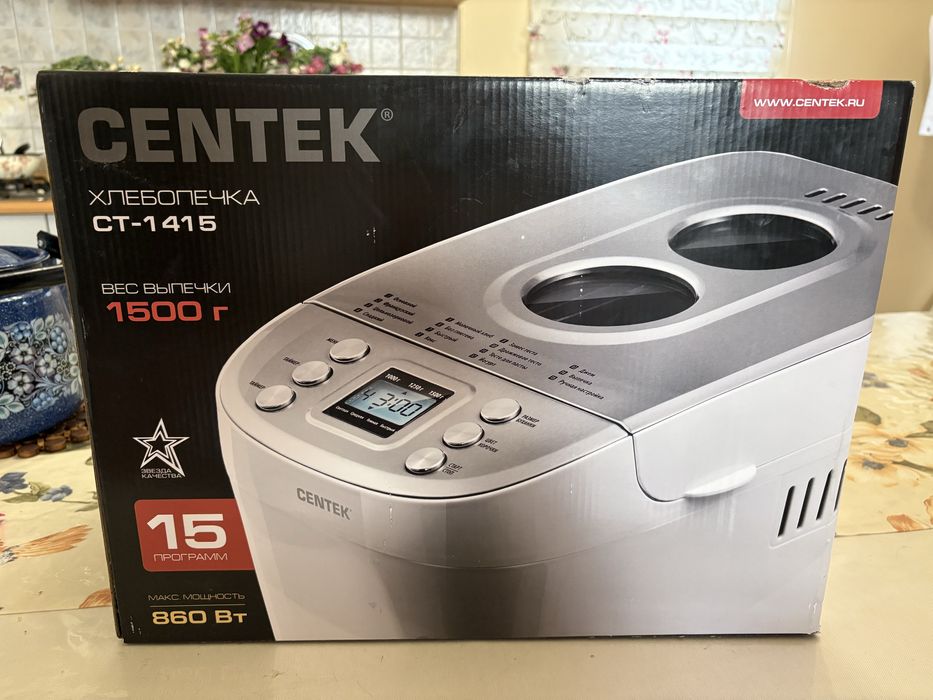 Продам хлебопечку новая