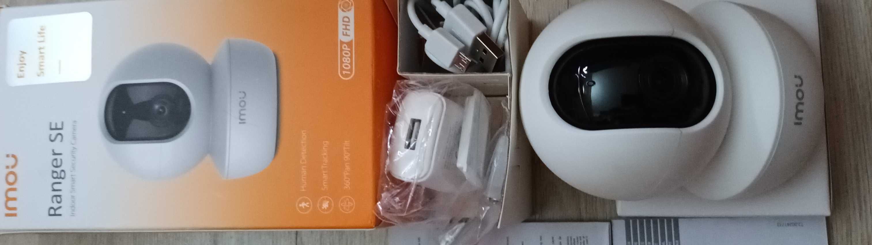 Камера Imou Ranger SE FHD 1080p 360 въртяща се IP WiFi Нощно виждане