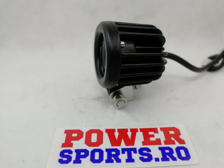 Proiector LED moto metal 10w ( proiector Atv motocicleta)