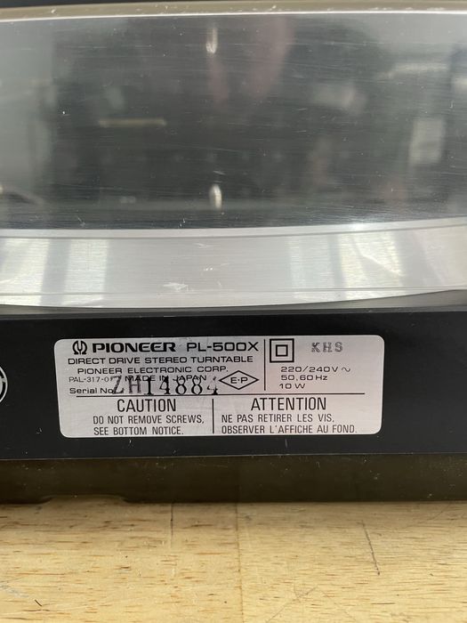 Pickup pioneer pl 500x direct drive automat cu doza ortofon sma 8