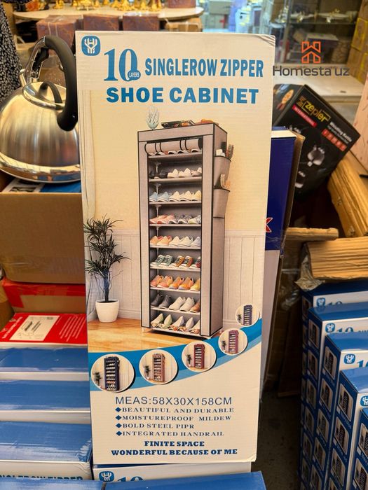 Oyoq kiyim uchun usti yopiladigan patstafka