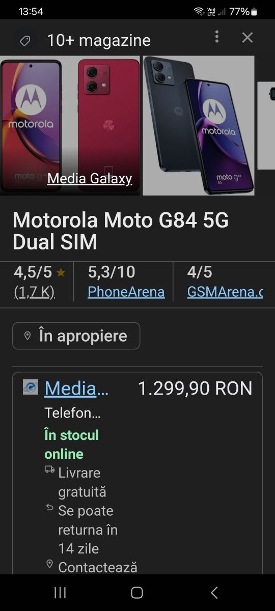 Motorola G54 ..5G  12ram .256 mem