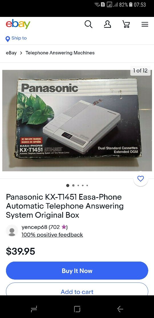 Sistem automat de răspuns telefonic Panasonic KX-T1451 telefon fix