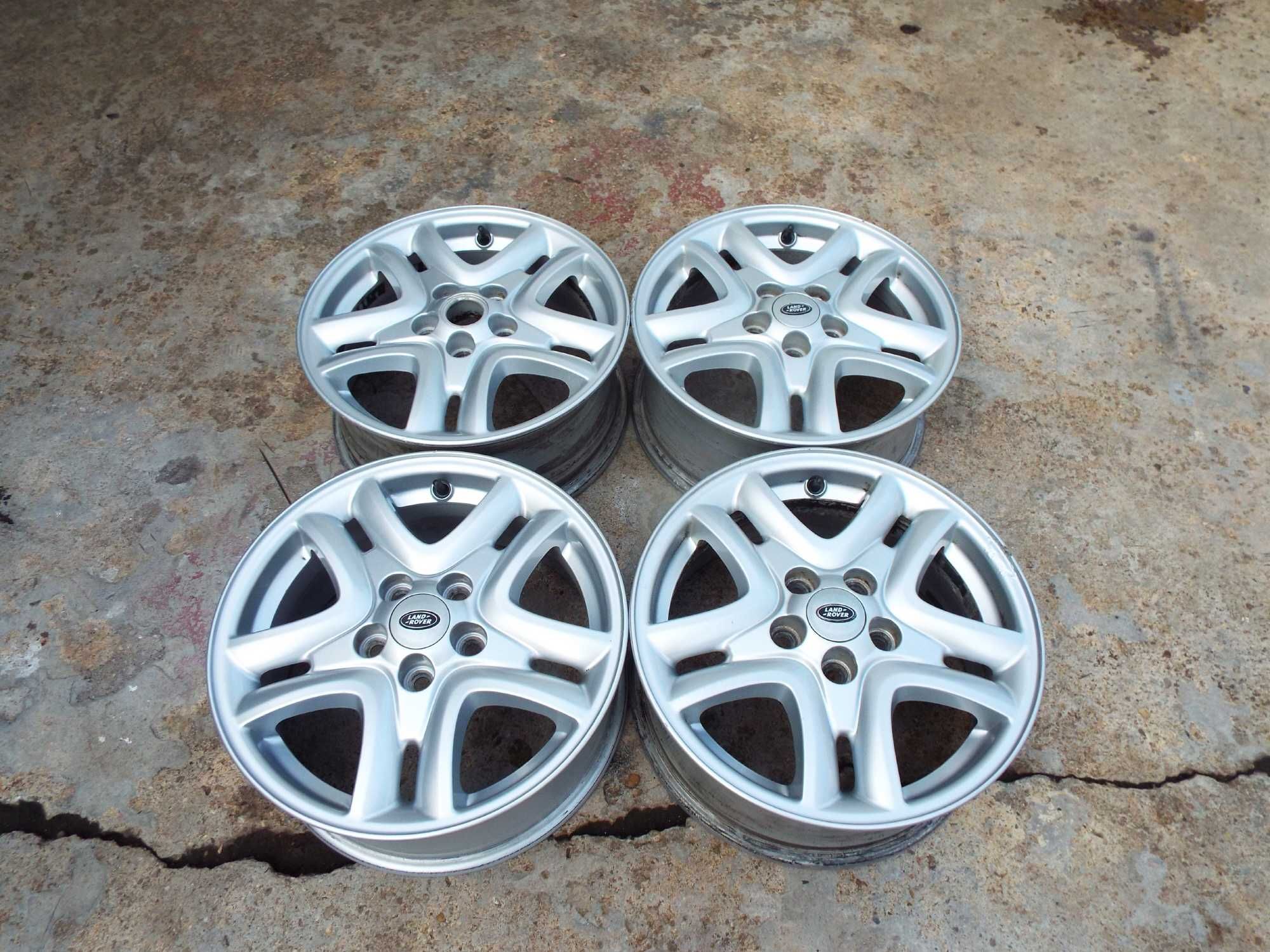 vand 4 jante aliaj pe 16" originale land rover freelander 2 pret 1200r