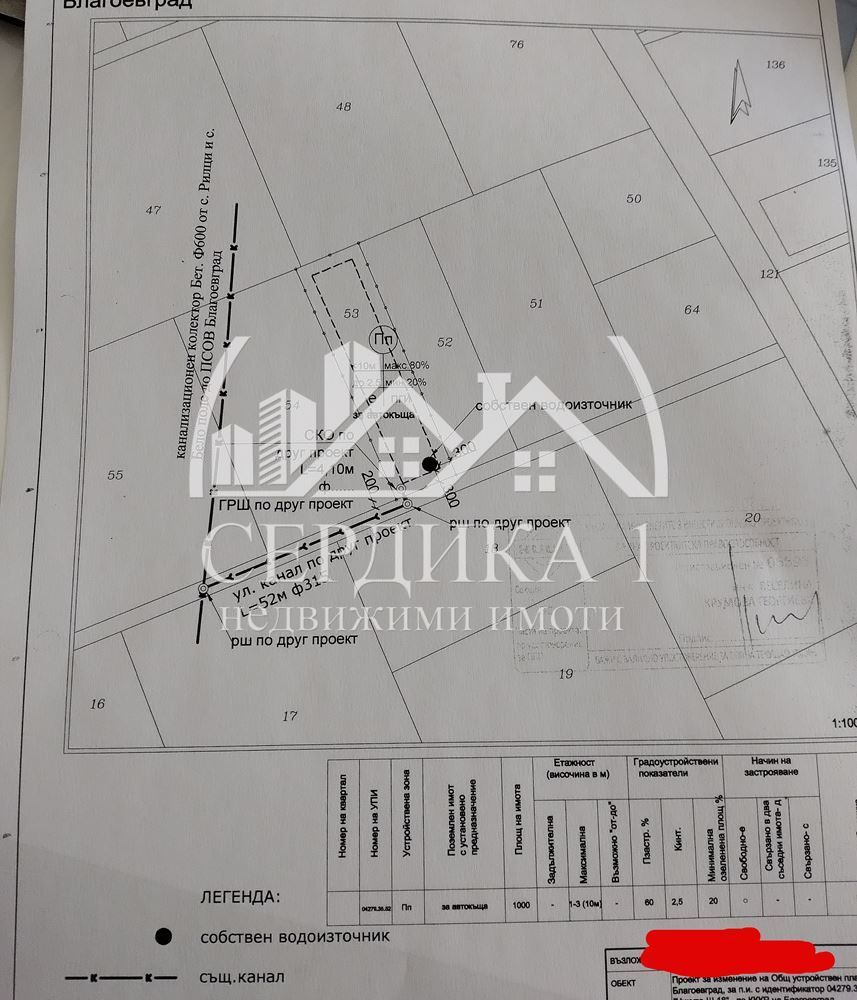 Продава се Парцел в Благоевград, Втора промишлена зона - 1000 кв.м за 49 €/кв.м - Снимка #4