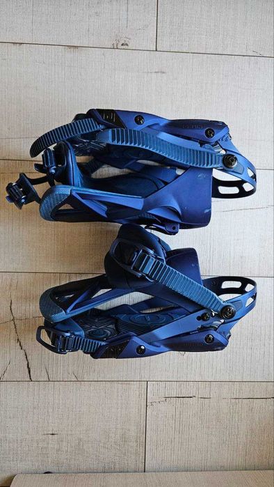 Legaturi snowboard Nitro Phantom ocean stone marime M aproape noi