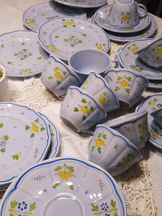 Сервиз за кафе с десертни чинии Longchamp