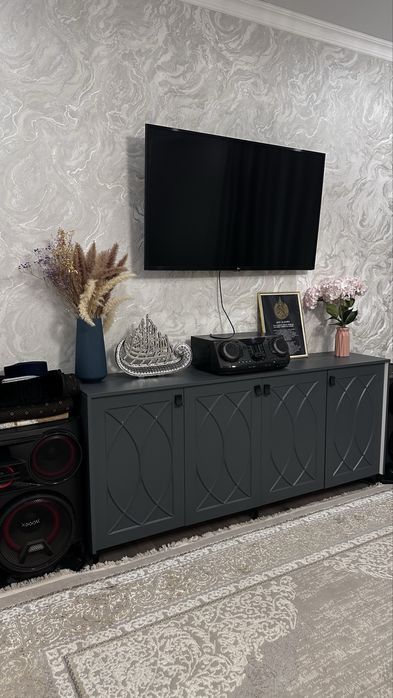 Тв зона,удобный минимальный шкаф