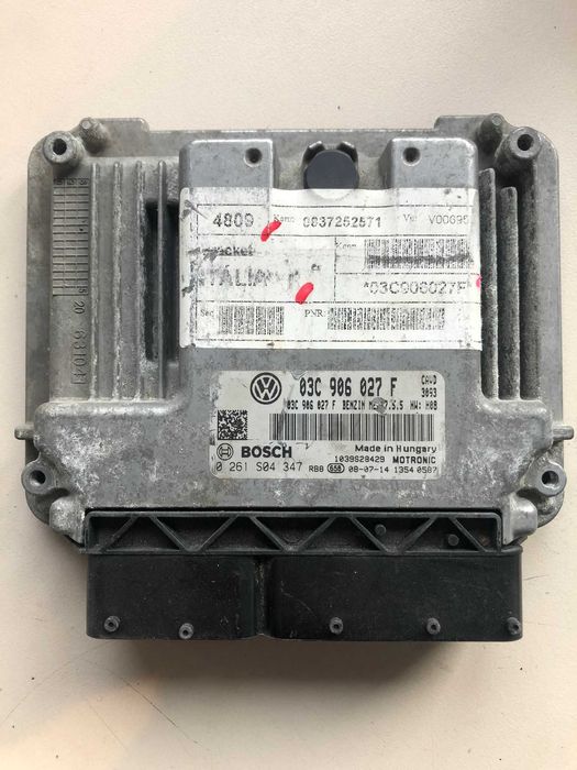 ECU Calculator motor VW Scirocco 1.4 03C906027F 0261S04347