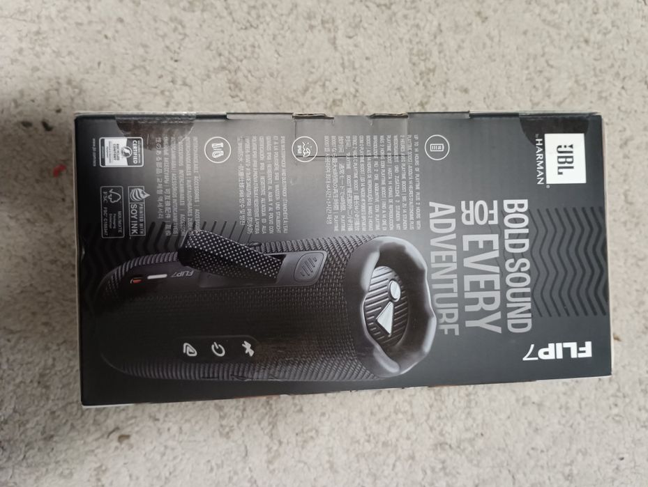 Boxa Wireless Sigilata - JBL Flip 7 - 16 Ore - Negru