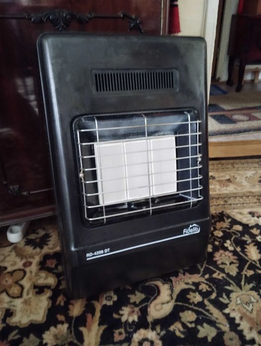 Soba metalica pe gaz și GPL cu inflarosu
