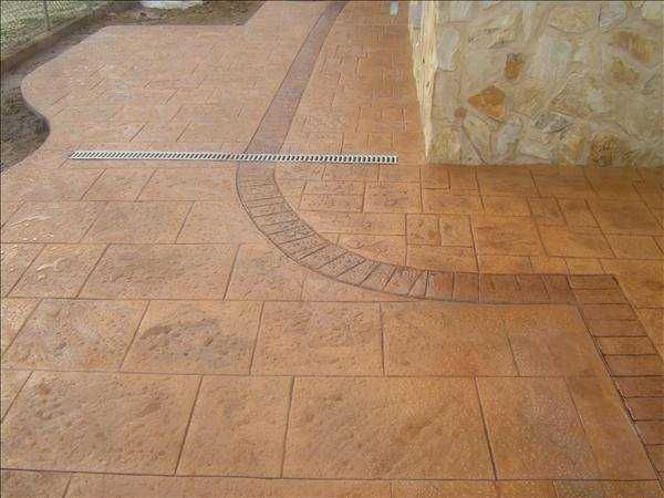 Pavaje beton amprentat