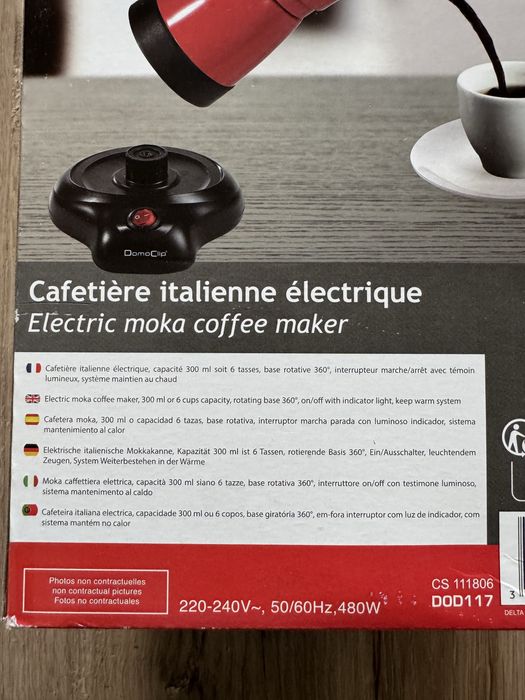 Moka pot electric cafetiera electrica