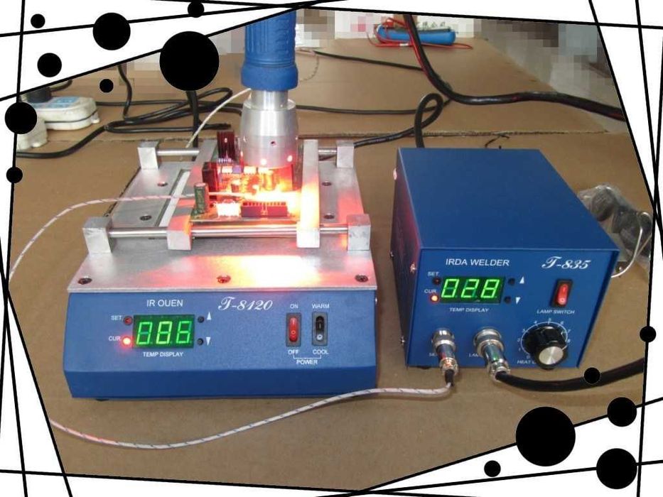 Reballing chipuri bga – relipire/inlocuire chipset/ video