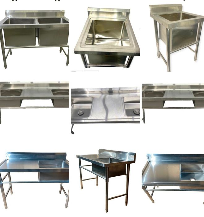 Мойка Нержавеющая Для Кухни Из Нержавейки Раковина Супница Мармит ЖМИИ