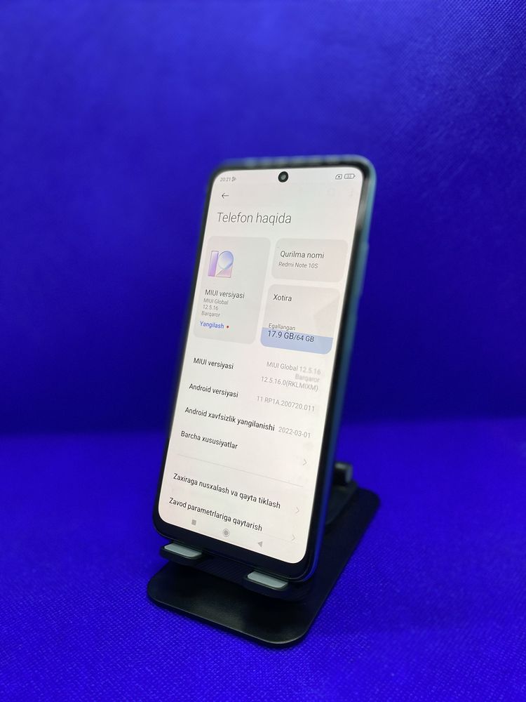 Redmi Note 10 ideal