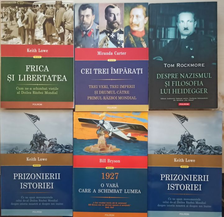 Carti de istorie despre Primul,Al Doilea Razboi Mondial, Razboiul Rece