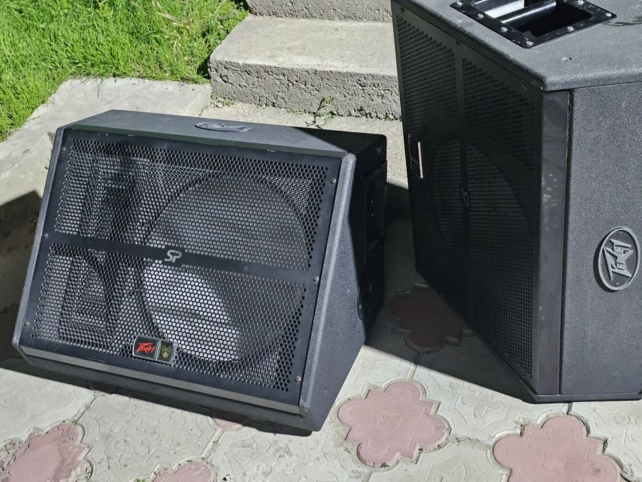 Пустые корпуса от мониторов PEAVEY SP-15M