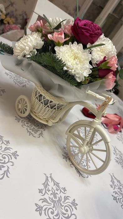 Букет цветов свежие