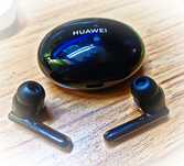 Căști wireless Huawei FreeBuds 4i, ActiveNoiseCancelling, CarbonBlack