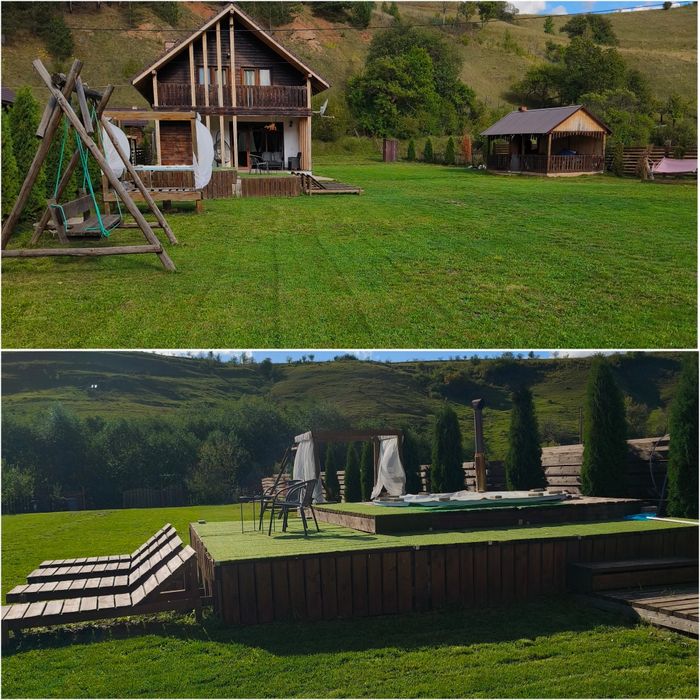 Cabana de inchiriat cu minipiscina inclusa, Pet friendly