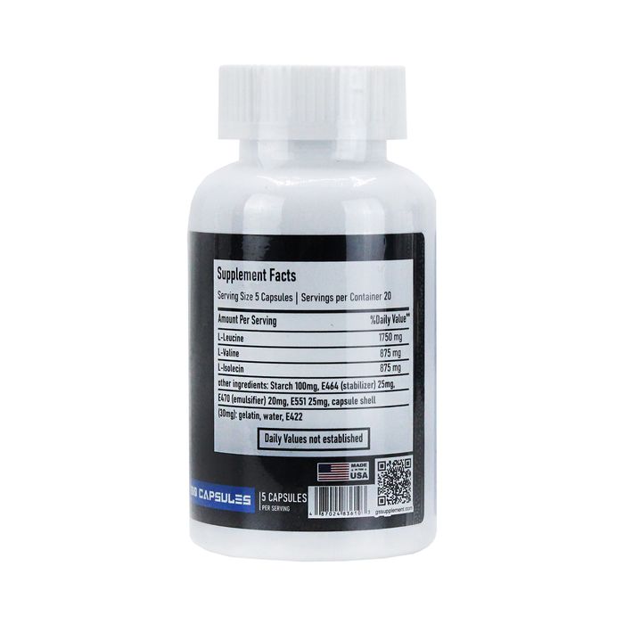 BCAA 2-1-1 Gss Lab капсулы 100 шт