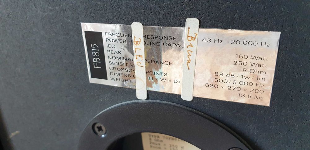 Boxe HIFI Philips FB 815