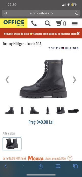 Ghete Tommy Hilfiger