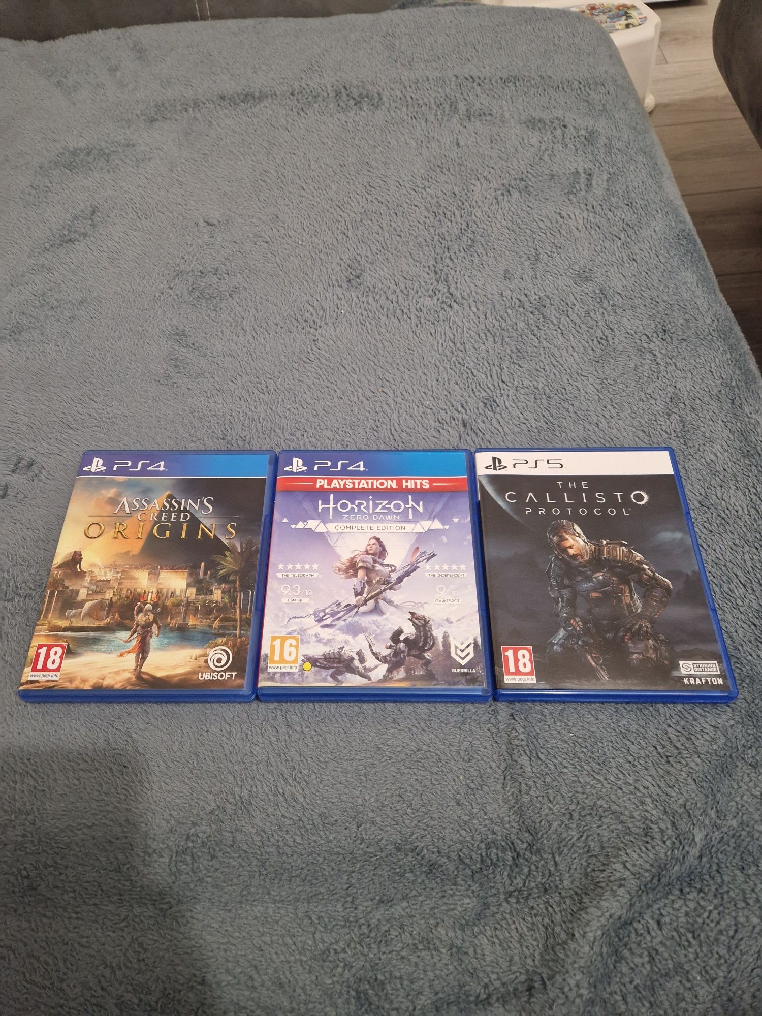 Horizon: Zero Down,Assassin's Creed Origins,The Calisto Protocol
