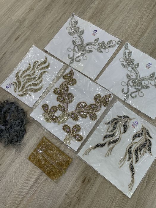 Швейная фурнитура все за 6000тг аппликация из страз на одежду