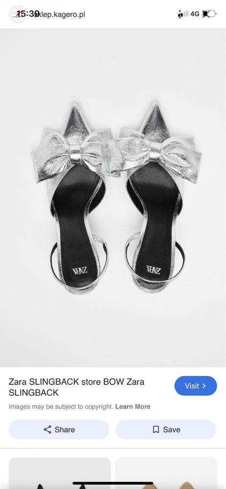 Обувки ZARA 38 номер